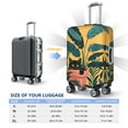 thumbnail image 2 of Cat Hiding In Potted Plants Luggage Cover Anti Scratch, Elastic Suitcase Protector Suitcase Covers for Luggage Fits 18-32 Inch Luggage, 2 of 5
