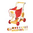 thumbnail image 3 of lionlar Ensemble de Jouets de Chariot de Magasinage pour Enfants, Chariot de Magasinage Interactif de Simulation pour Enfants, Jeux de Rôle Réalistes, Jouets de Rangement de Bureau Rouge, 3 of 9