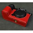 thumbnail image 2 of GadgetCom Camera Half Case Compatible with FUJIFILM X-S20 XS20 , Anti-Slip PU Leather Shell Protective Cover, 2 of 5