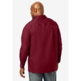 thumbnail image 2 of Boulder Creek by KingSize Men's Big & Tall Long Sleeve Pilot Shirt, 2 of 5