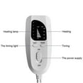 thumbnail image 4 of EGNMCR 6-Level Electric Heating Warming Pad Heat Mat Body Pain Relief 4-Timer Heating Blanket, 4 of 8