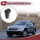 thumbnail image 2 of Cubierta de pomo de cambio antideslizante, protector de manija de cambio para Honda CR-V 15-16, cuero sintético negro y beige, 2 of 6