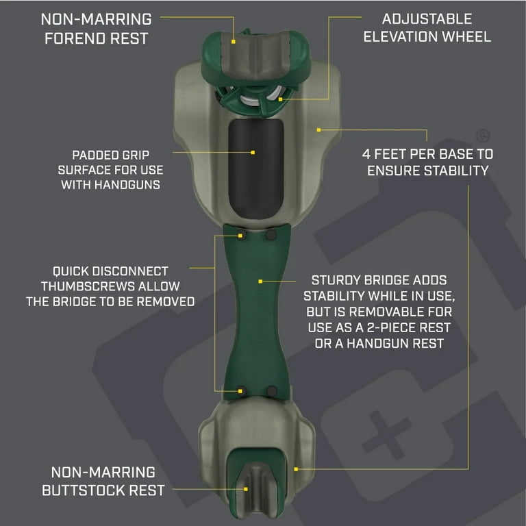Caldwell Shooting Rests for Gun, Rifle, and Pistol - Elevation