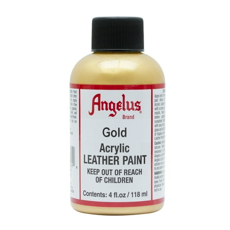 UPC: 0086366740729 | Angelus® Leather Paint  Gold  4 oz.