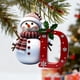 thumbnail image 3 of Adornos navideños personalizados con letras 2025 | Colgante acrílico para decorar el árbol | Adornos navideños personalizables para la decoración del hogar, 3 of 6