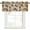 Brown, variant on Tan Rooster Valances for Windows Farmhouse Kitchen Curtains Valances Rod Pocket Valance Curtains for Kitchen Windows Farmhouse Animals Vintage Window Valances for Bathroom Bedroom 60"x18"