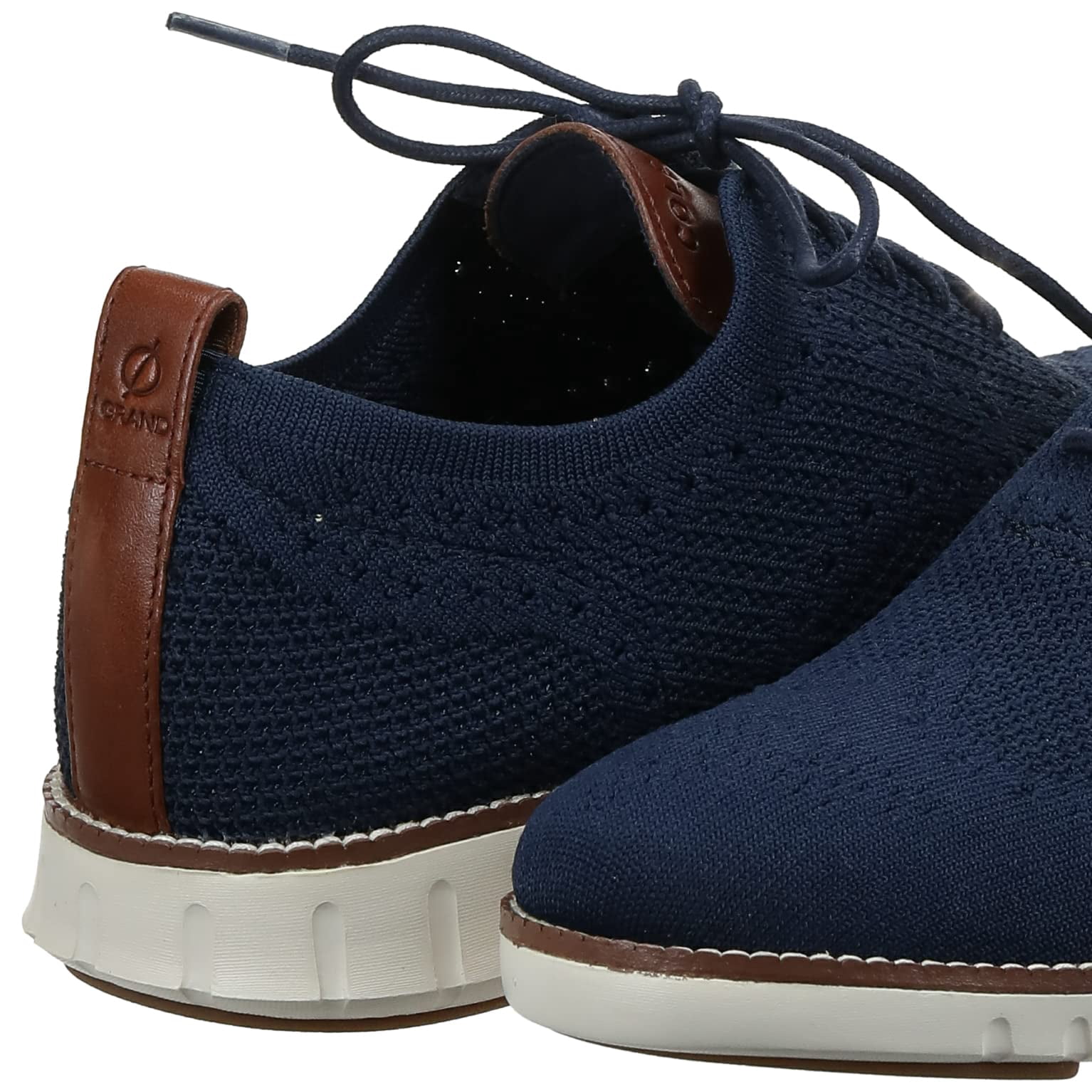Cole Haan ZeroGrand Wingtip Oxford Shoes Mens 10 Navy Blue Stitchlite Mesh laces Amazon.com: Cole Haan Men main image 3