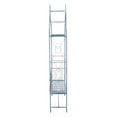 thumbnail image 3 of Safavieh Outdoor Bench Antique Blue Eloise Patio Arbor Metal, Iron, 3 of 11