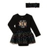 Way To Celebrate Baby Girl New Year Outfit