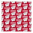 thumbnail image 2 of The Northwest Company Wisconsin Badgers 5-Piece Queen Bed in a Bag Set, 2 of 6