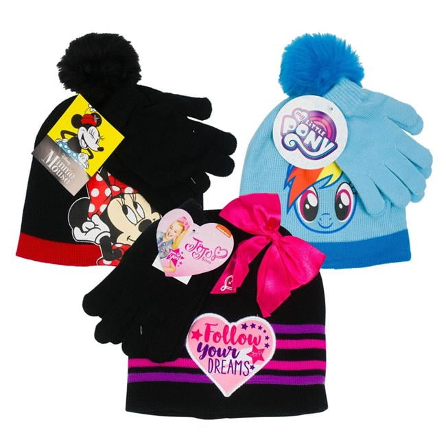 DDI 2354036 Girl's Knit Hat and Gloves Set- Licensed Case of 96