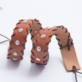 thumbnail image 4 of Hsqqdc Leather Hat Band with Bull Head Buckle Replacement Cowboy Fedora Panama Accessory, 4 of 7