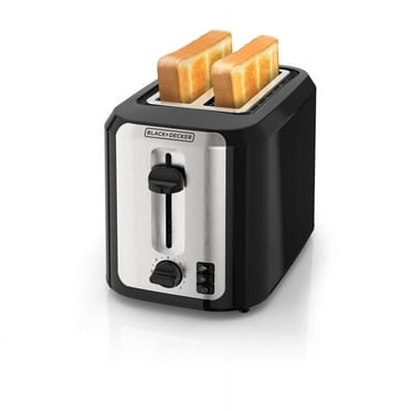 BLACK DECKER 2-Slice Toaster, Extra Wide Slots & Bagel Function