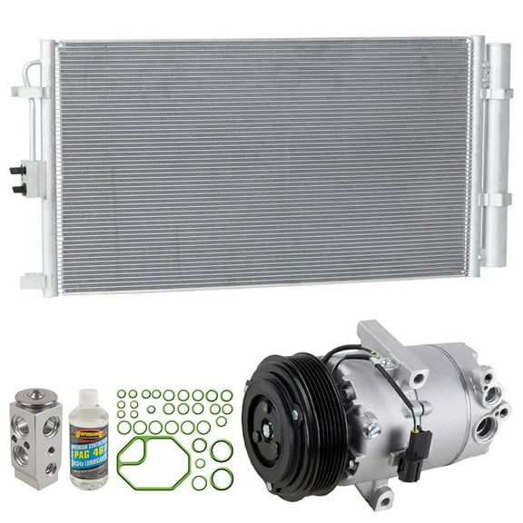 For Kia Soul 2012 2013 A/C Kit w/ AC Compressor Condenser & Drier - BuyAutoParts