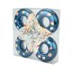 thumbnail image 4 of 4 colgantes de donut para decoración navideña para la ventana de la sala de estar. Azul oscuro, 4 of 9