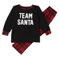 thumbnail image 2 of Autumn Winter Family Pajamas Matching Sets Christmas Pajamas Set Holiday Sleep Lounges Top And Classic Plaid Pants Sleepwear, 2 of 4