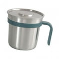 thumbnail image 1 of Taza de camping Zulema acero inoxidable 304 448ml verde, 1 of 8
