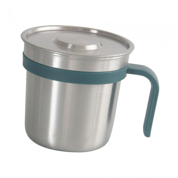 Taza de camping Zulema acero inoxidable 304 448ml verde