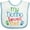 White and Blue, variant on Inktastic Nonno Loves Me Boys or Girls Baby Bib