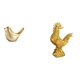 thumbnail image 1 of Escultura De Pájaro Gallo Dorado, Figura De Animal Moderna, Adorno Feng Shui Para Decoración Del Hogar, Sala De Estar, Oficina, Repisa, Regalos De Inauguración De La Casa, 1 of 8