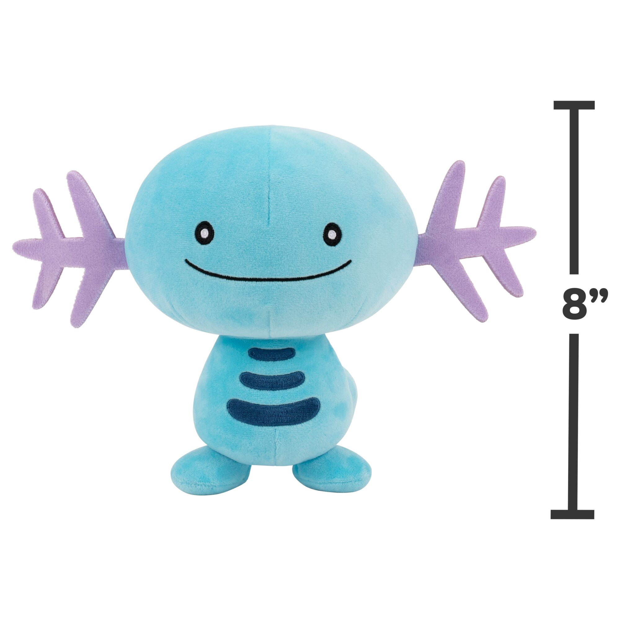 Pokemon Wooper Plush - 8-Inch Soft Plush with Authentic Details