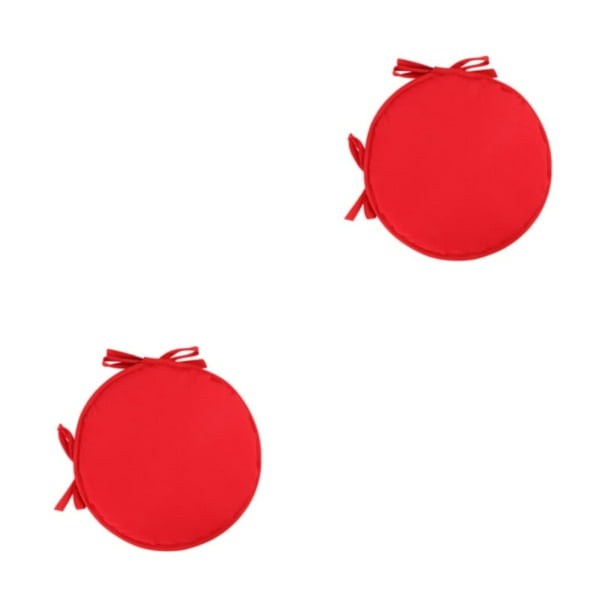 Billuyoard Cojines Fáciles De Limpiar Para Muebles De Exterior - Amplia Aplicación En Pubs Clubs Y Bistros Colorful Red 30cm Rojo 30 centimetros 2Conjunto