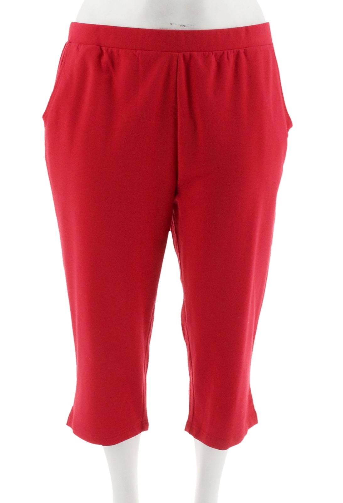 slim leg capri pants