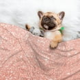 thumbnail image 3 of Naloa Rose Gold Glitter Dog Blanket, 3 Sizes Cat Blanket for Indoor Cats Large Medium Small Dog Gifts-Medium, 3 of 8