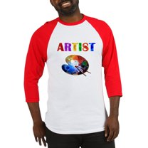CafePress - Artist Baseball Jersey - Cotton Baseball Jersey, 3/4 Raglan Sleeve Shirt