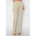 thumbnail image 4 of Risen High Rise Side Slit Cargo Bootcut Jeans, 4 of 7