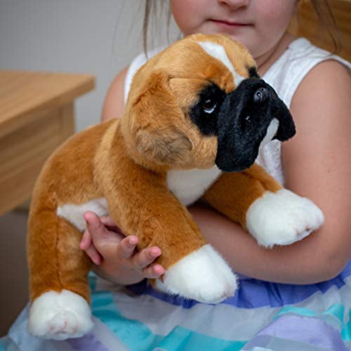 large boxer dog soft toy