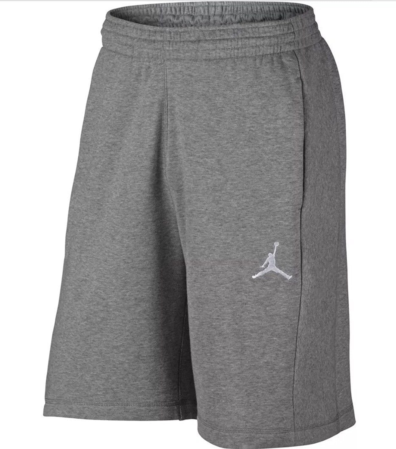 grey jordan sweat shorts online -