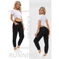 thumbnail image 3 of Pantalones de senderismo MoFiz para mujer, ligeros, para exteriores, con bolsillos, 3 of 7