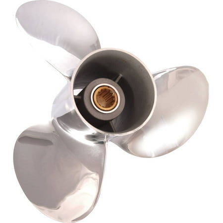UPC: 0824375009754 | Solas 2231-101-13 Saturn Stainless Steel 3-Blade Boat Propeller – RH  10-1/8 In. Diameter x 13 In. Pitch