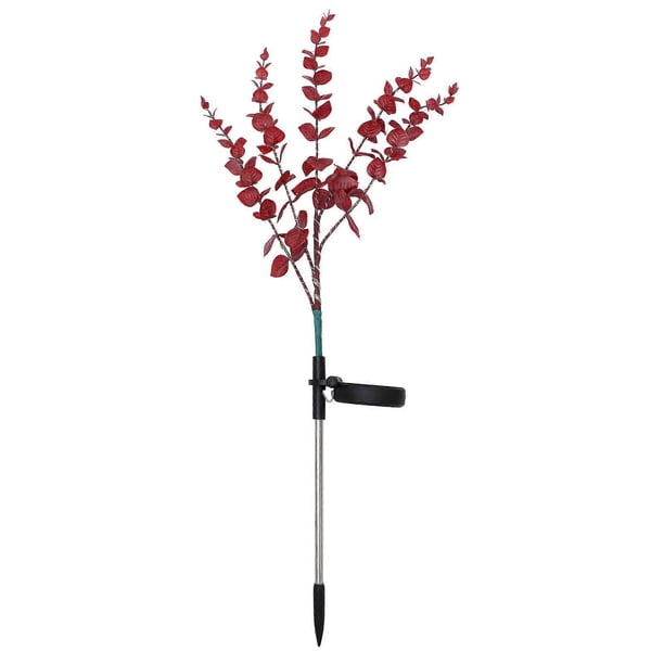 1pc Solar Simulation Flower Decorative Light Outdoor Courtyard Lamp Garden Light