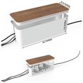 DMoose Cable Management Box Cord Organizer Power Strips or Surge