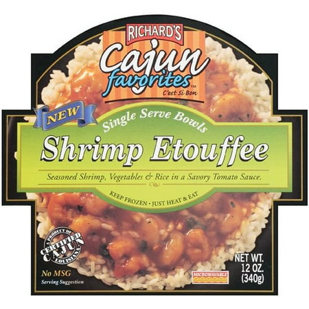 Richard's Cajun Favorites Shrimp Etoufee Single Serve Bowl, 12 oz