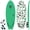 Green For the Birds, variant on 5-5 Soft Top Short Foam Surfboard for Beginners and Kids - Includes Leash + Fins