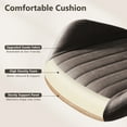 thumbnail image 5 of XIZZI Suede Fabric Desk Chairs for Executive or Home Office, Modern Ergonomic Computer Office Chair, Gray, 5 of 7