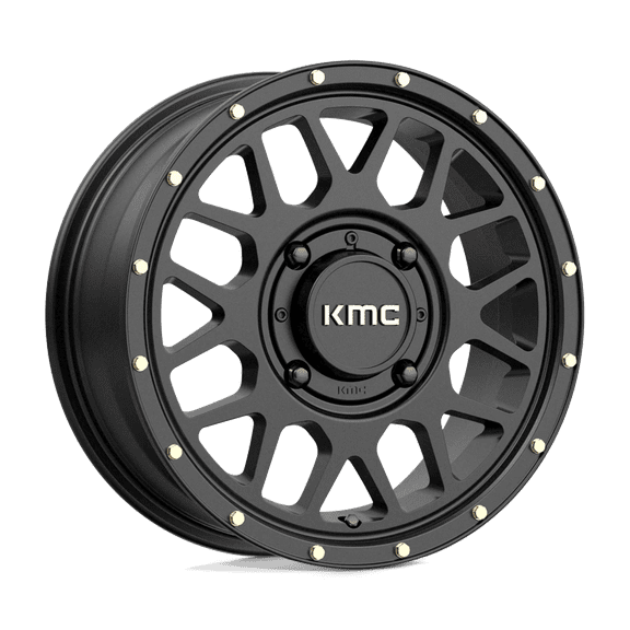 Kmc Ks135 Grenade 15X6 4X156 38Et 132Cb Satin Black Wheel