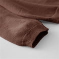 thumbnail image 5 of Mercatoo Girls Classic Knit Cardigan School 𝗨niform Sweater Crewneck Button Front Outerwear Kids Girls Fuzzy Jacket Coat, 5 of 9