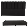thumbnail image 1 of Recámara King Size Kami Negro con Cabecera + Box Base Cama, 1 of 8