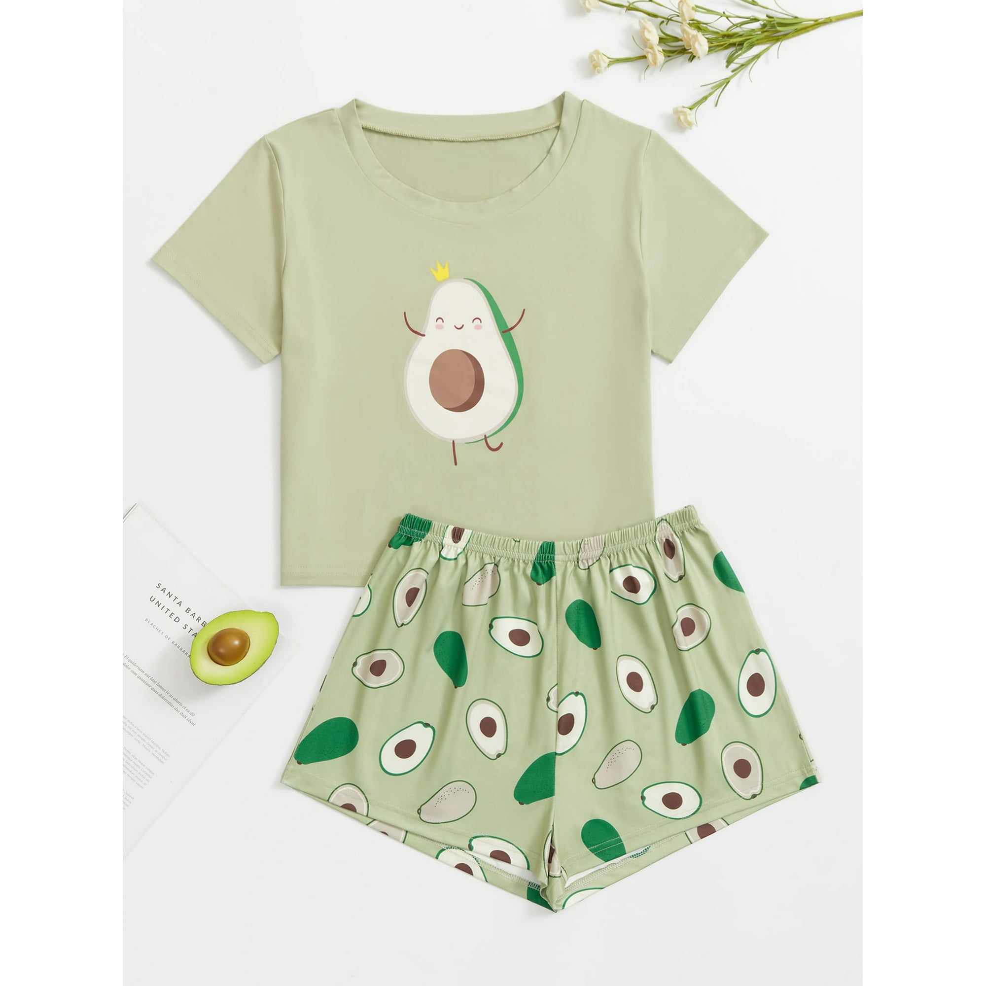 Avocado pj shorts hotsell