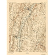 Topo Map - Catskill New York Sheet - USGS 1895 - 23 x 30.46 - Glossy Satin Paper