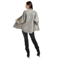 thumbnail image 3 of Chamarra oversized de mezclilla /Juvenil, 6829 (Gris) gris M, 3 of 5