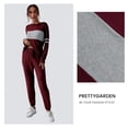 thumbnail image 5 of Conjunto Deportivo PRETTYGARDEN 2025 Manga Larga Rojo Vino XL, 5 of 5