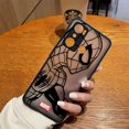thumbnail image 3 of Funda mate para infinix HOT 20I 12 12I 11 11S 10 10I 10S PLAY 9 8 Pro POVA 3 CAMON 15 17P Funda Marvel Spiderman Venom LOGO, 3 of 5