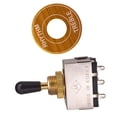 thumbnail image 4 of Interruptores de Potenciómetros Yuyangstore de Palanca de Guitarra Eléctrica Dorados, 4 of 8