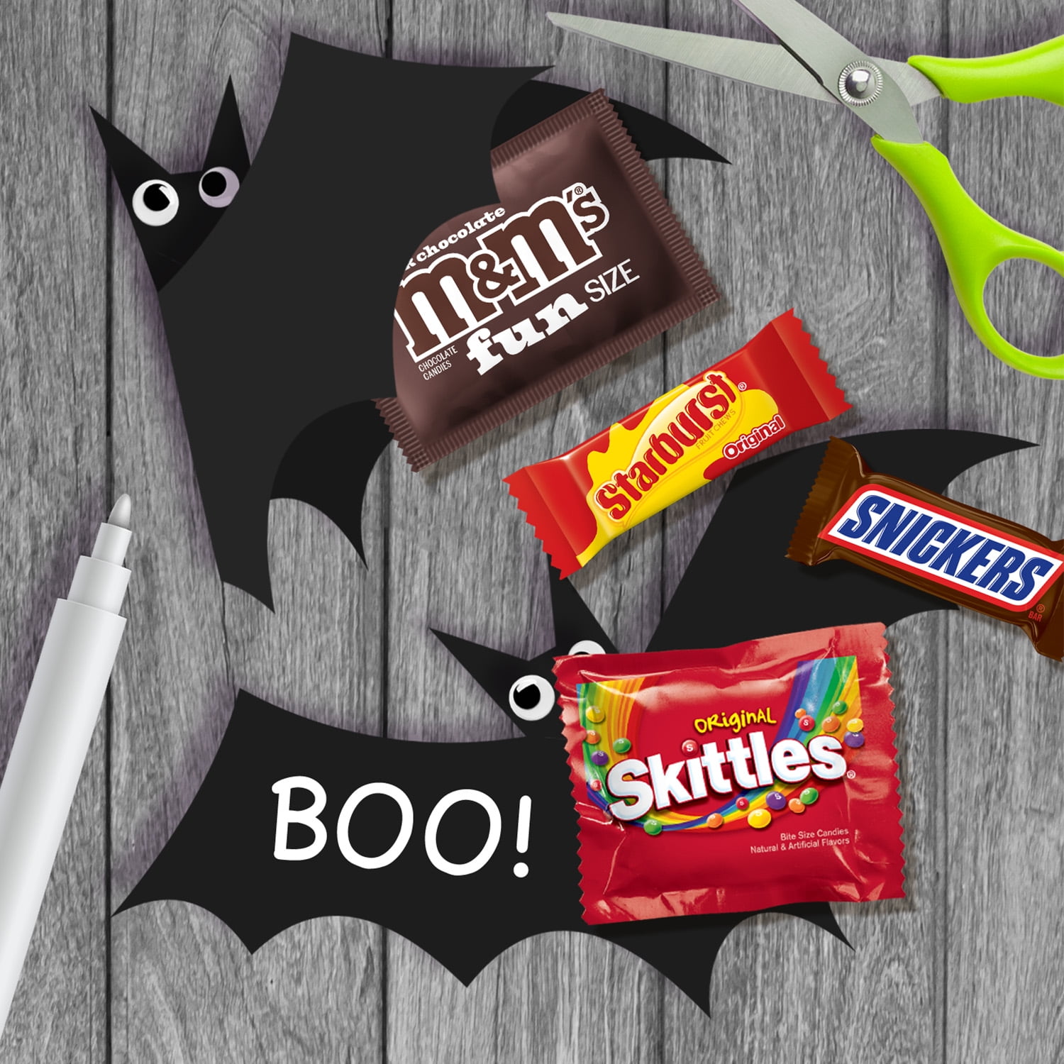 Free Shipping! M&M's, Snickers, 3 Musketeers, Skittles