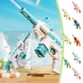 thumbnail image 1 of Pistolas de agua para jugar al aire libre, pistolas de agua a presión, juguete de playa para el verano, diseño plegable y portátil, materiales plásticos ligeros, para divertirse con agua en, 1 of 9